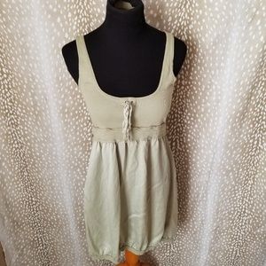 Young Fabulous & Broke Silk Dress Size L B7